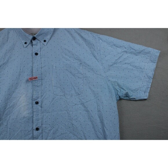 Alexander Julian Colours Shirt Mens 2XL XXL Striped Dot  Button Up Button Collar - Picture 8 of 14